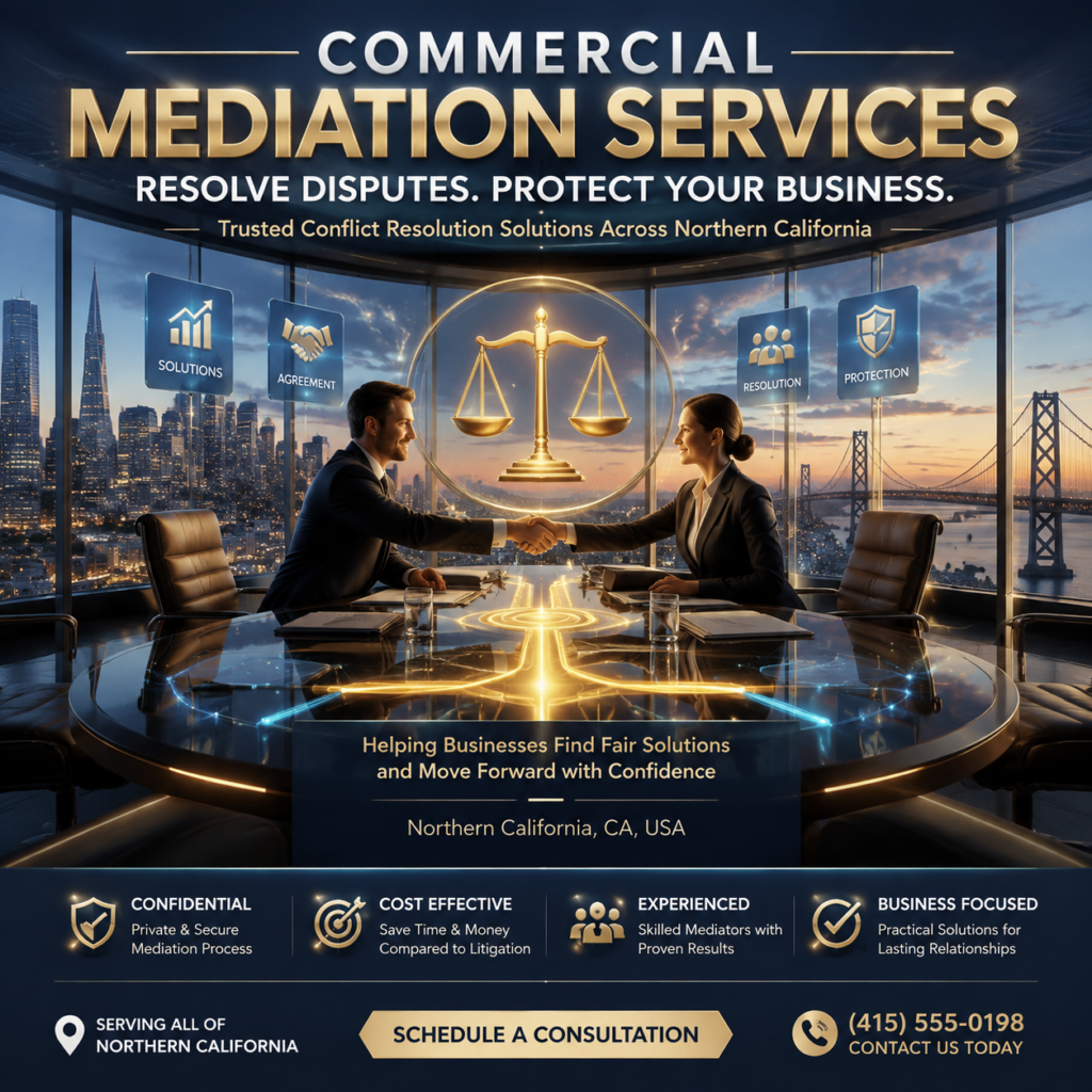 Commercial Mediation Services in Northern California