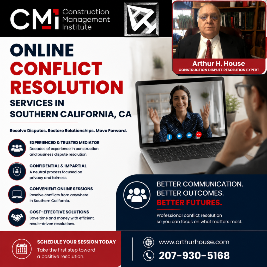 Online Conflict Resolution Services In Southern California, CA