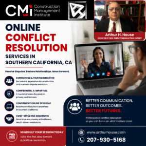 Online Conflict Resolution Services In Southern California, CA
